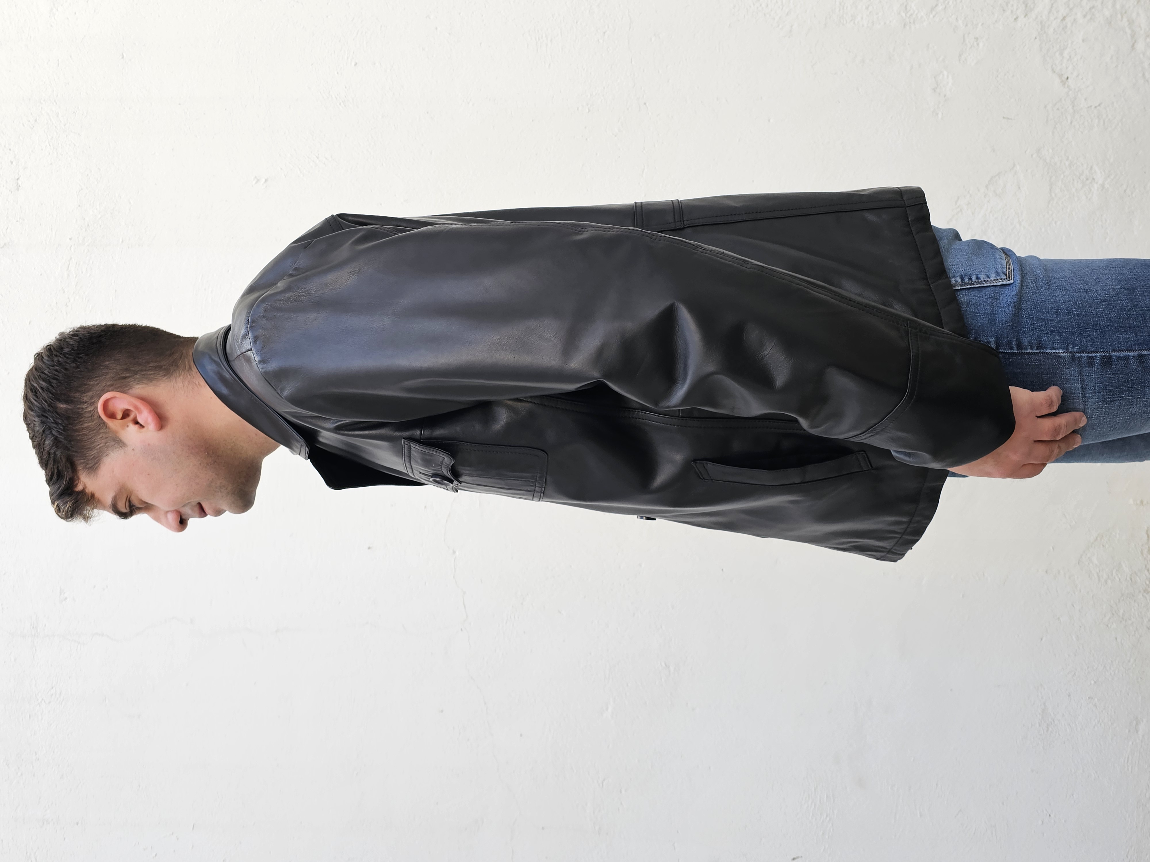  NALON - CHAQUETA HOMBRE NAPA NEGRO