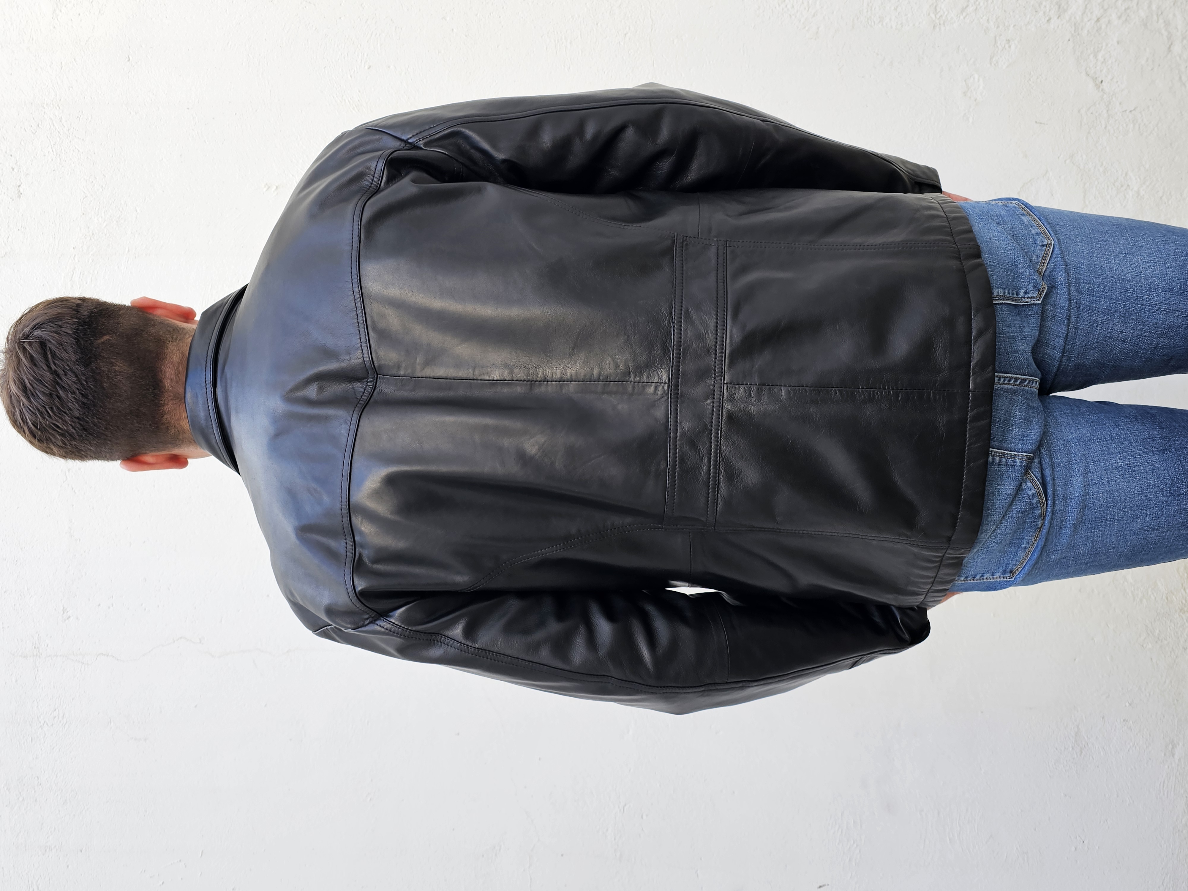  NALON - CHAQUETA HOMBRE NAPA NEGRO