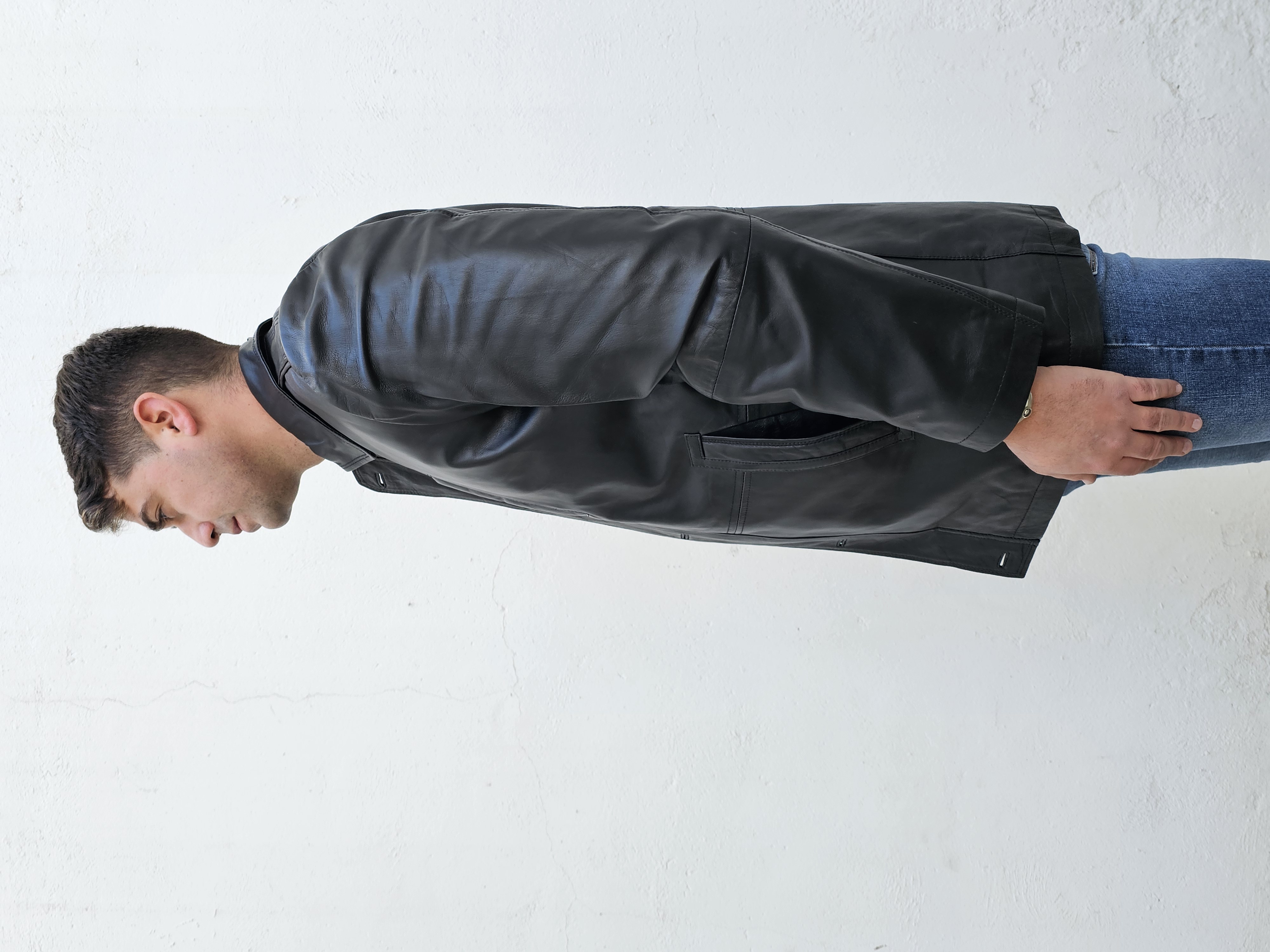 IENISSEI - CHAQUETA HOMBRE NAPA MARRON 5400