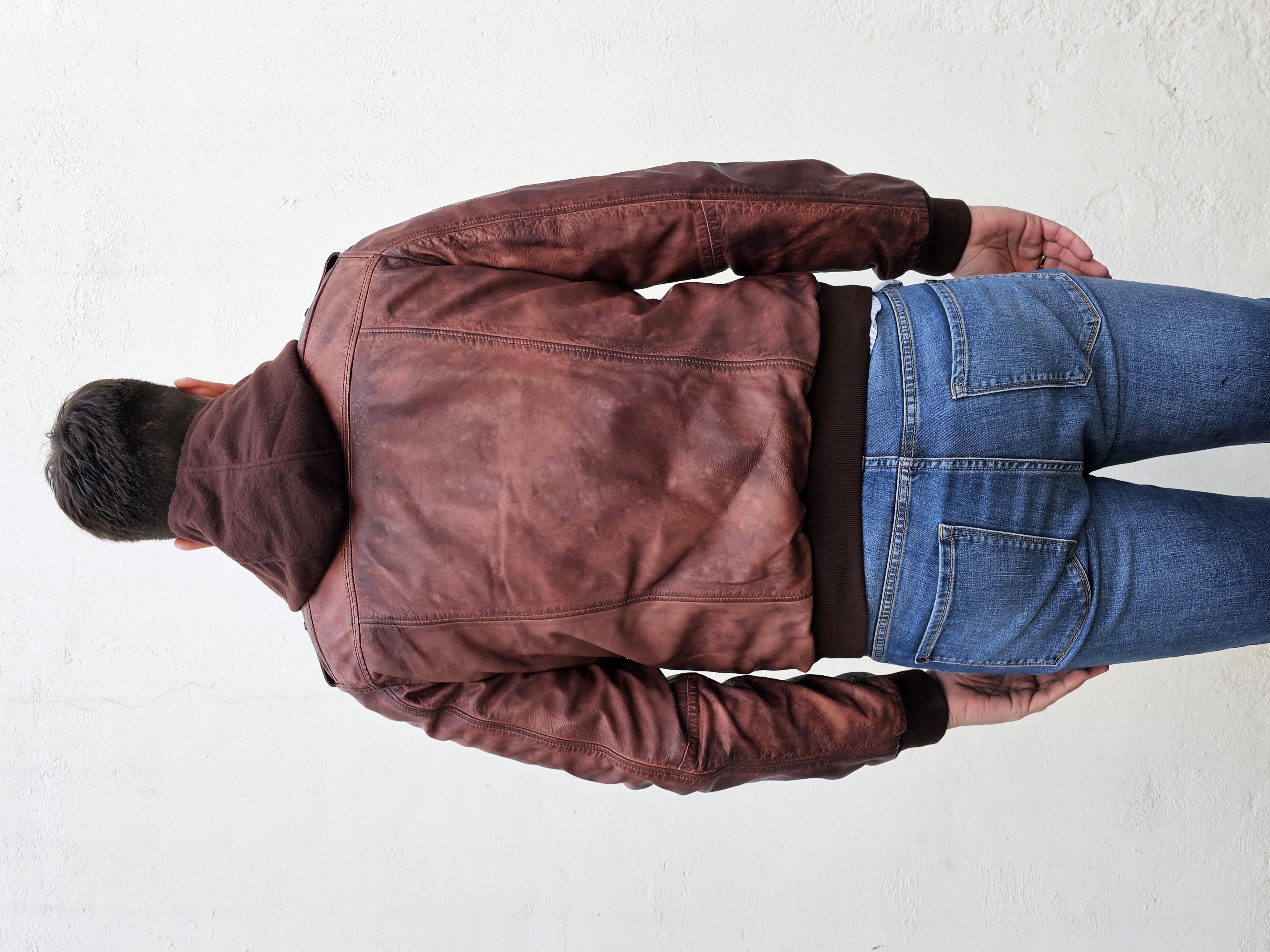 3605  - KEVIN - CAZADORA HOMBRE EN MARRON