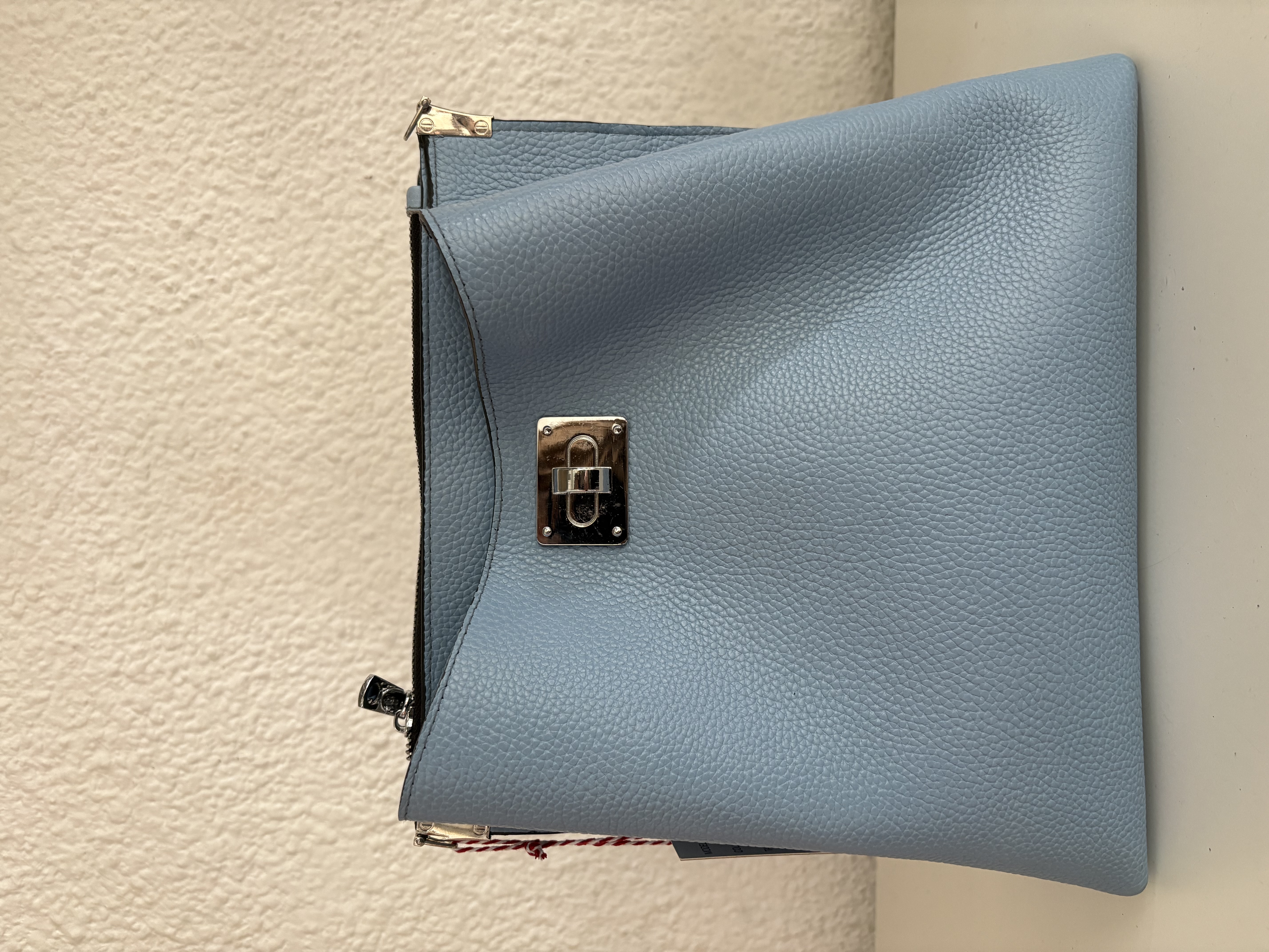 2409 Bolso de mano azul