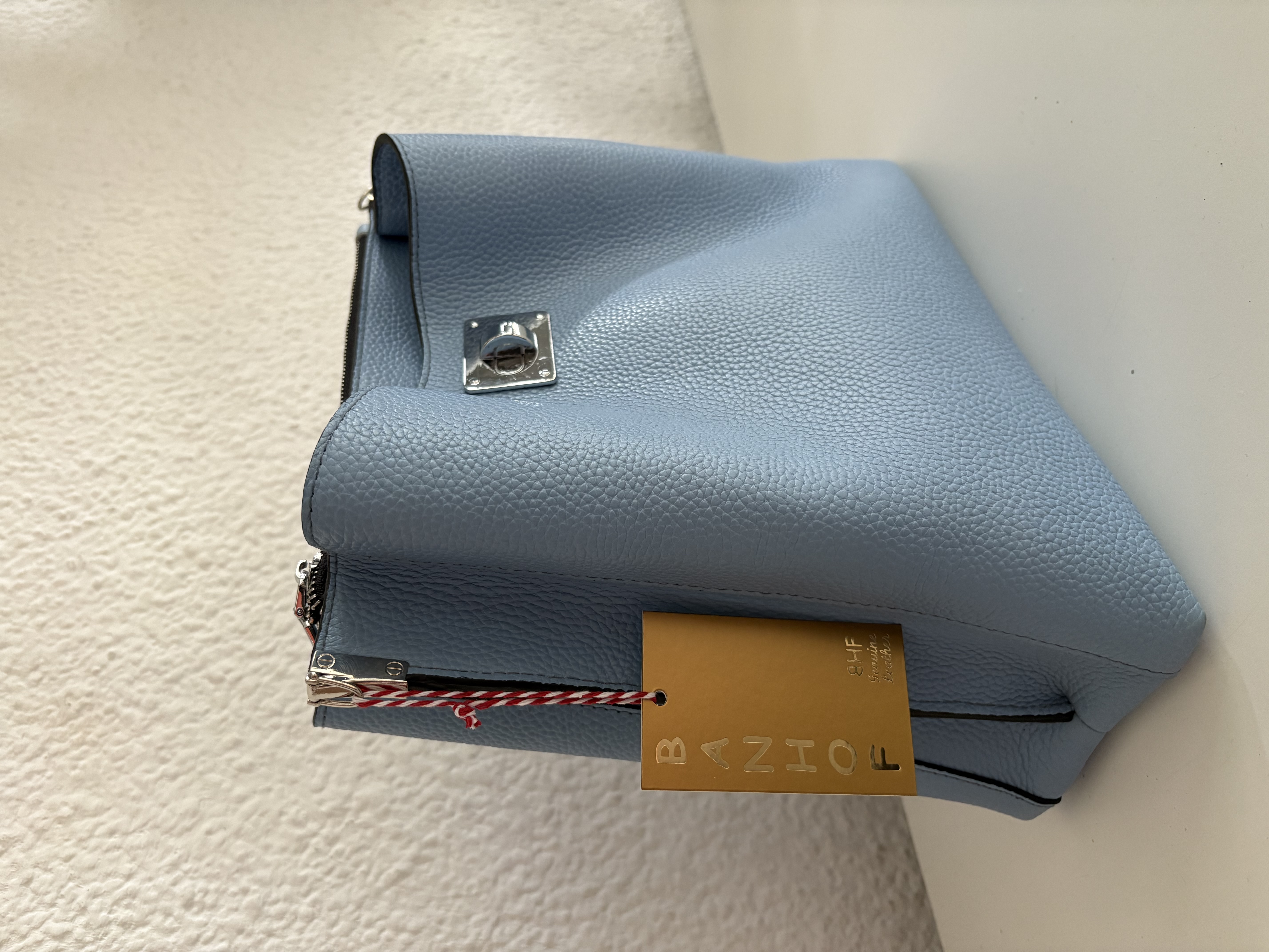 2409 Bolso de mano azul