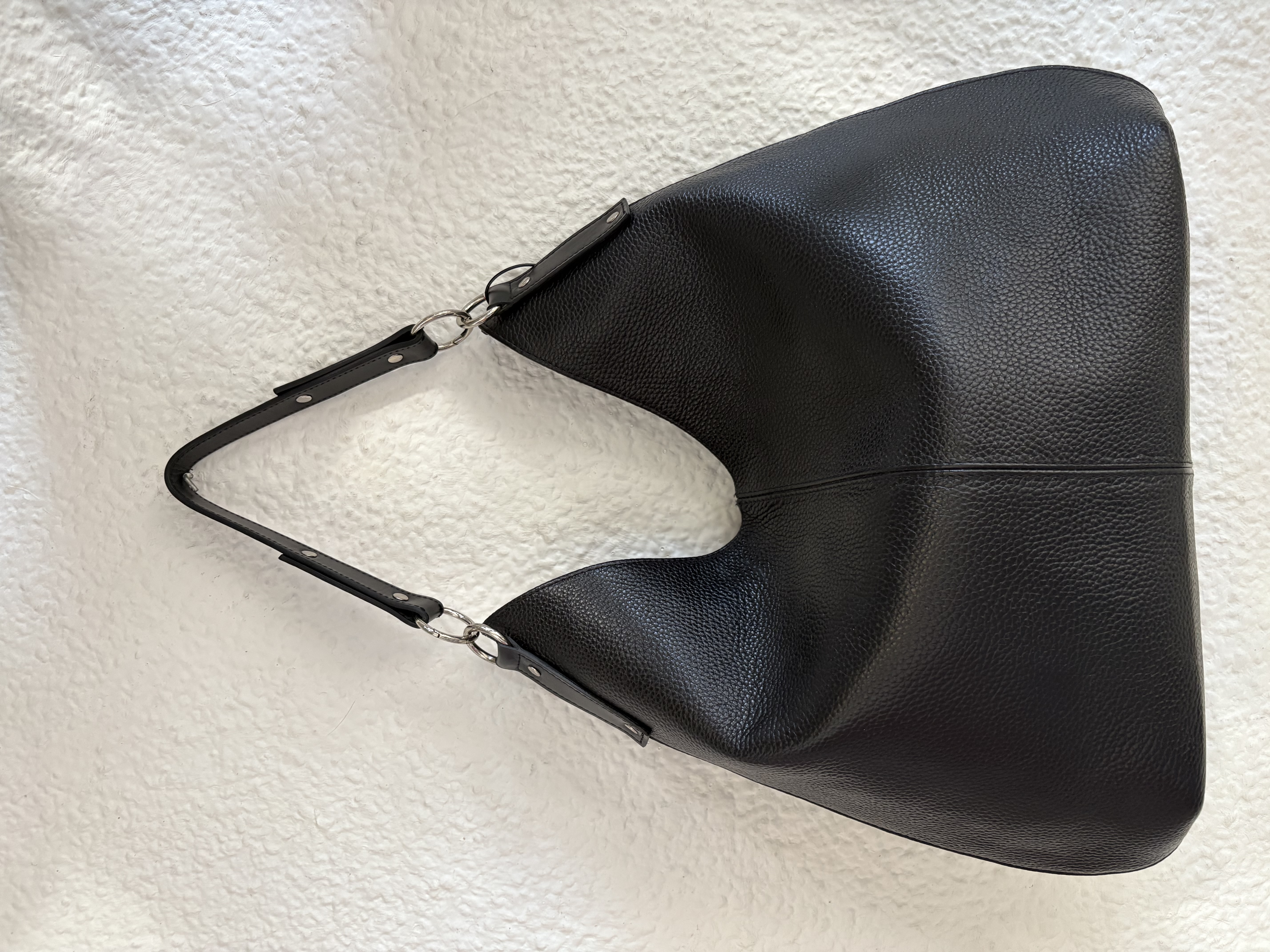 2414VN - Bolso de cuero negro