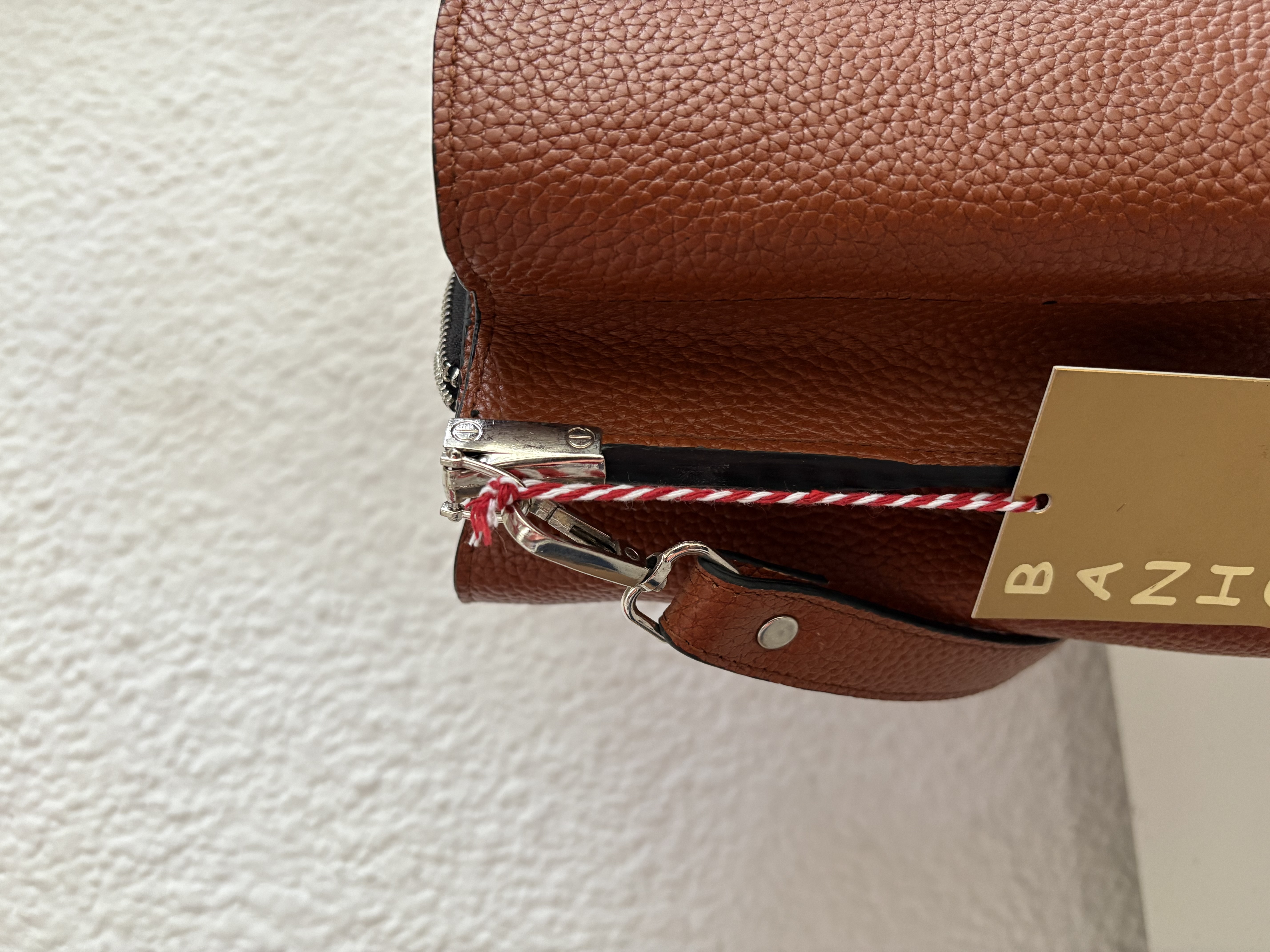 B2409VM - Bolso de cuero marrón