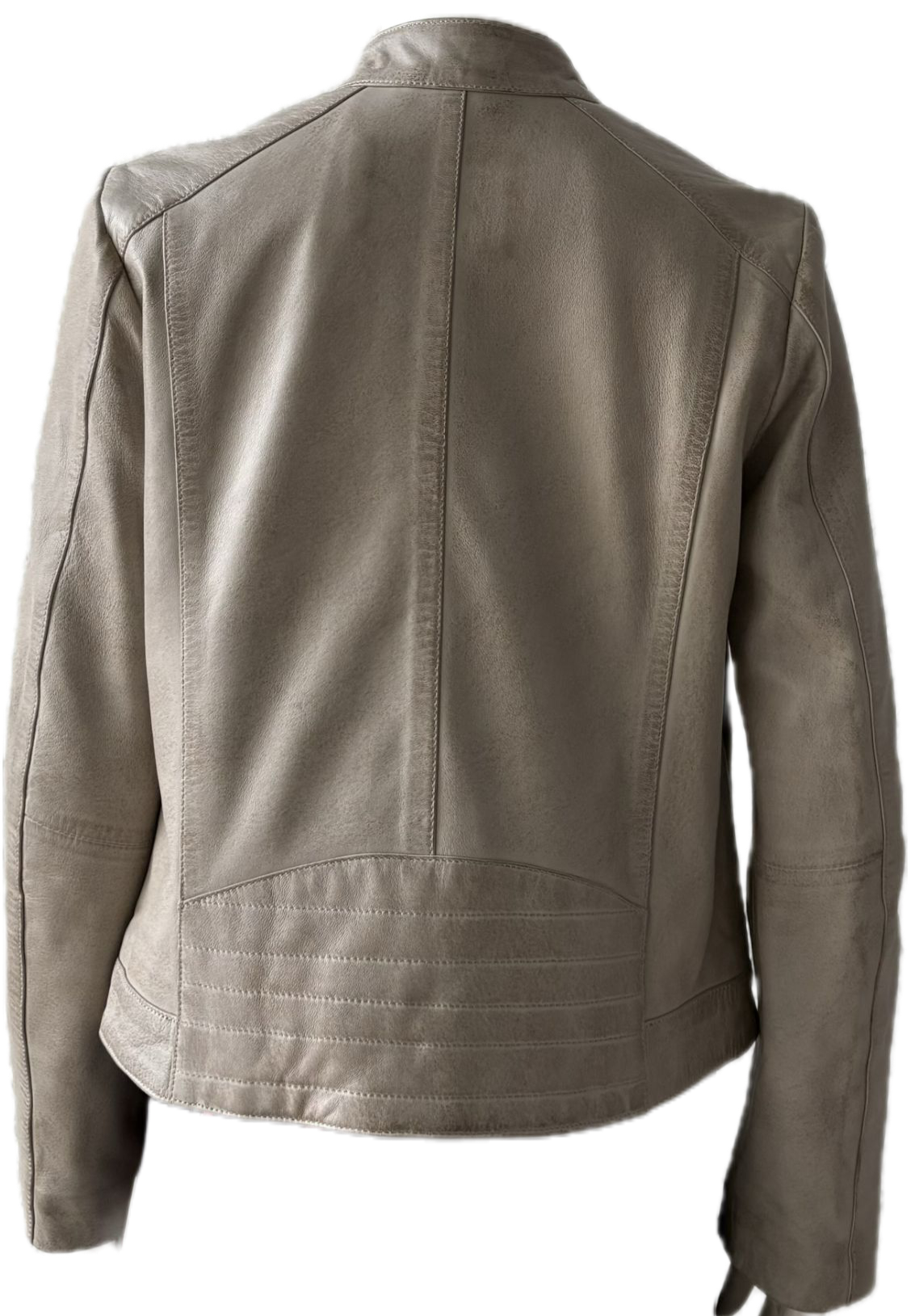 331416 - Chaqueta de cuero arena 