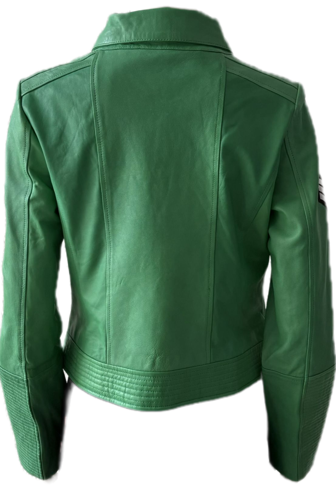 6556 - Chaqueta de cuero verde