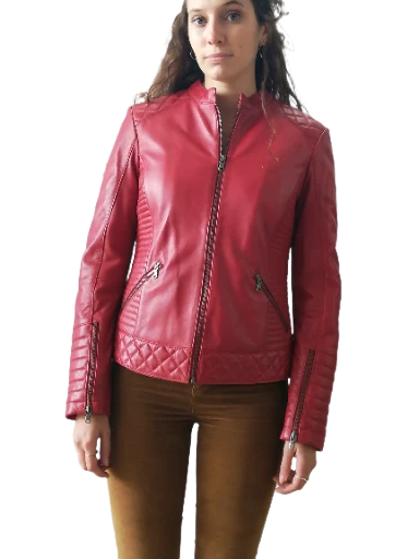 21101-CHAQUETA NAPA ROSA