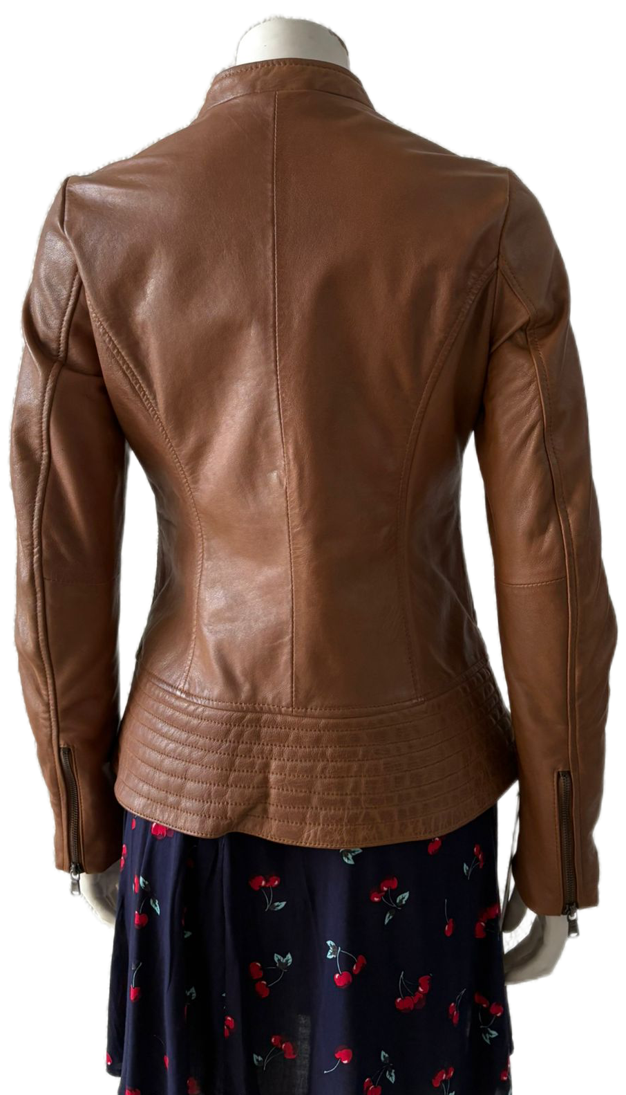 1930 - Chaqueta de cuero marrón