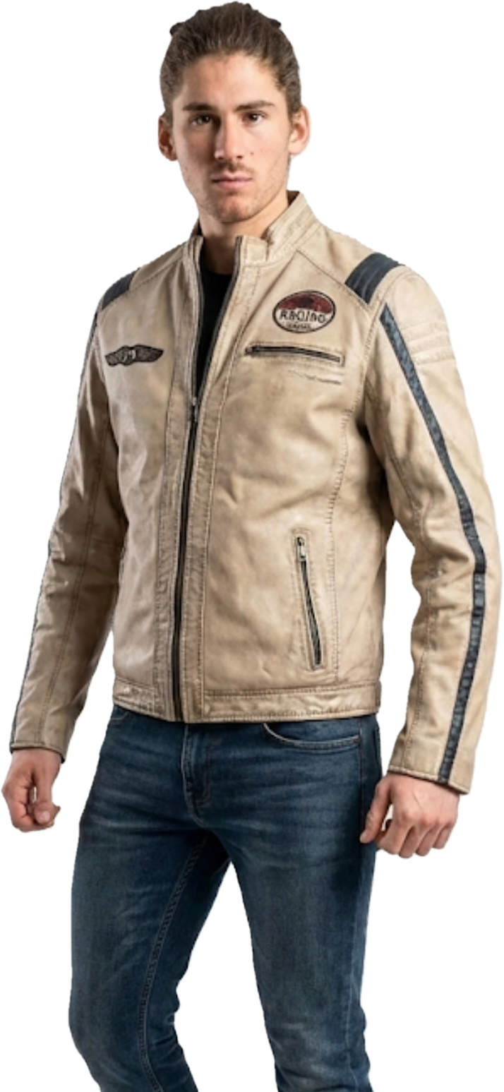 01502 - Chaqueta de Motociclista