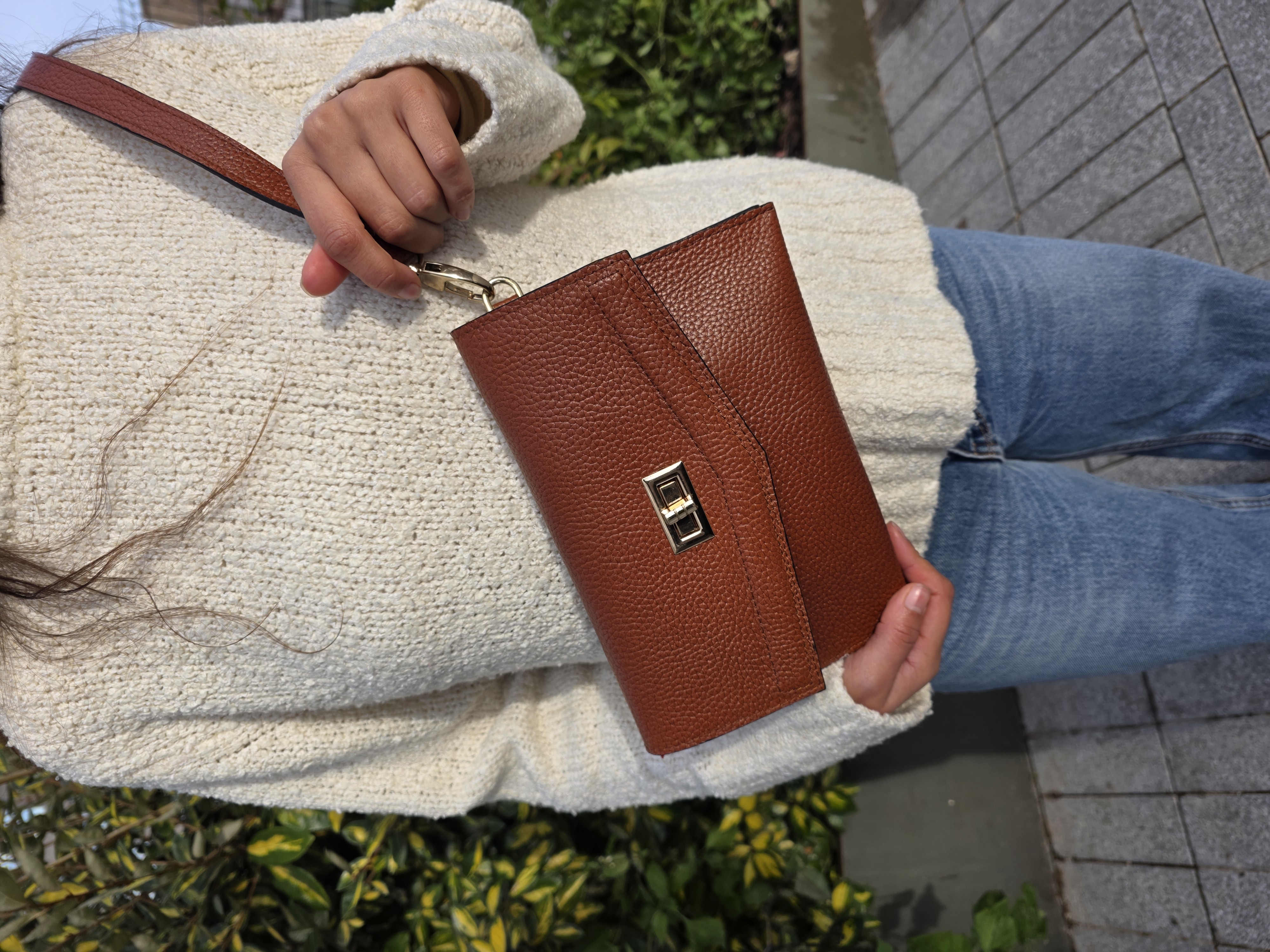 2408VM - Bolso de Cuero