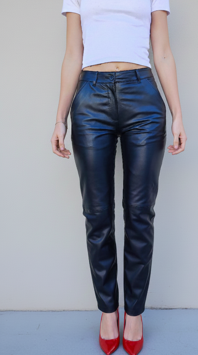    3120 -PANTALON DE PIEL TIPO SASTRE