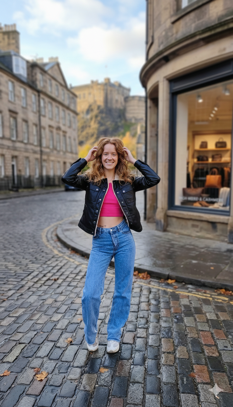 SANDRA - CHAQUETA ESTILO TEJANO FORRADA