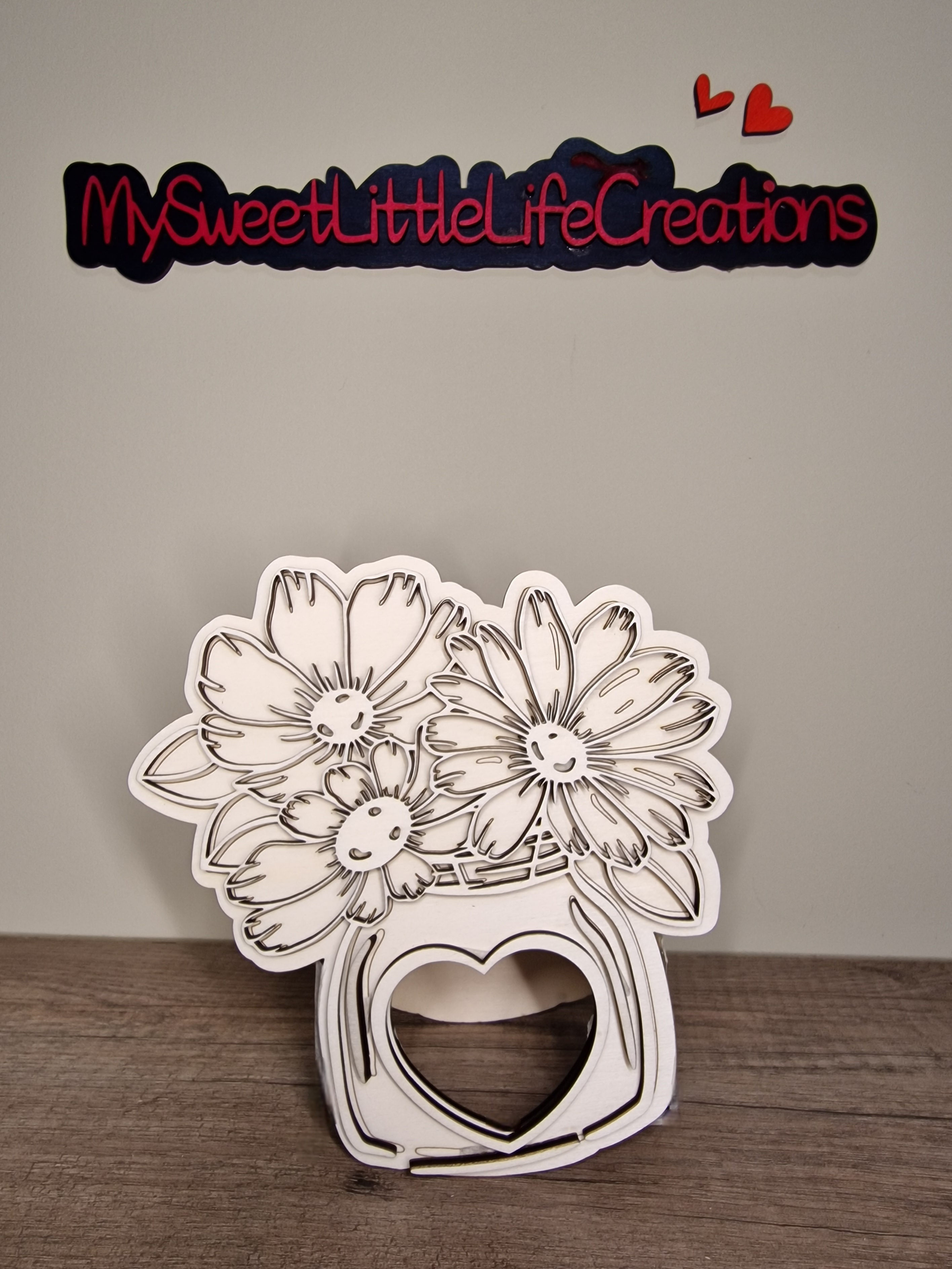 Bloemenvaasje hamsterhuisje