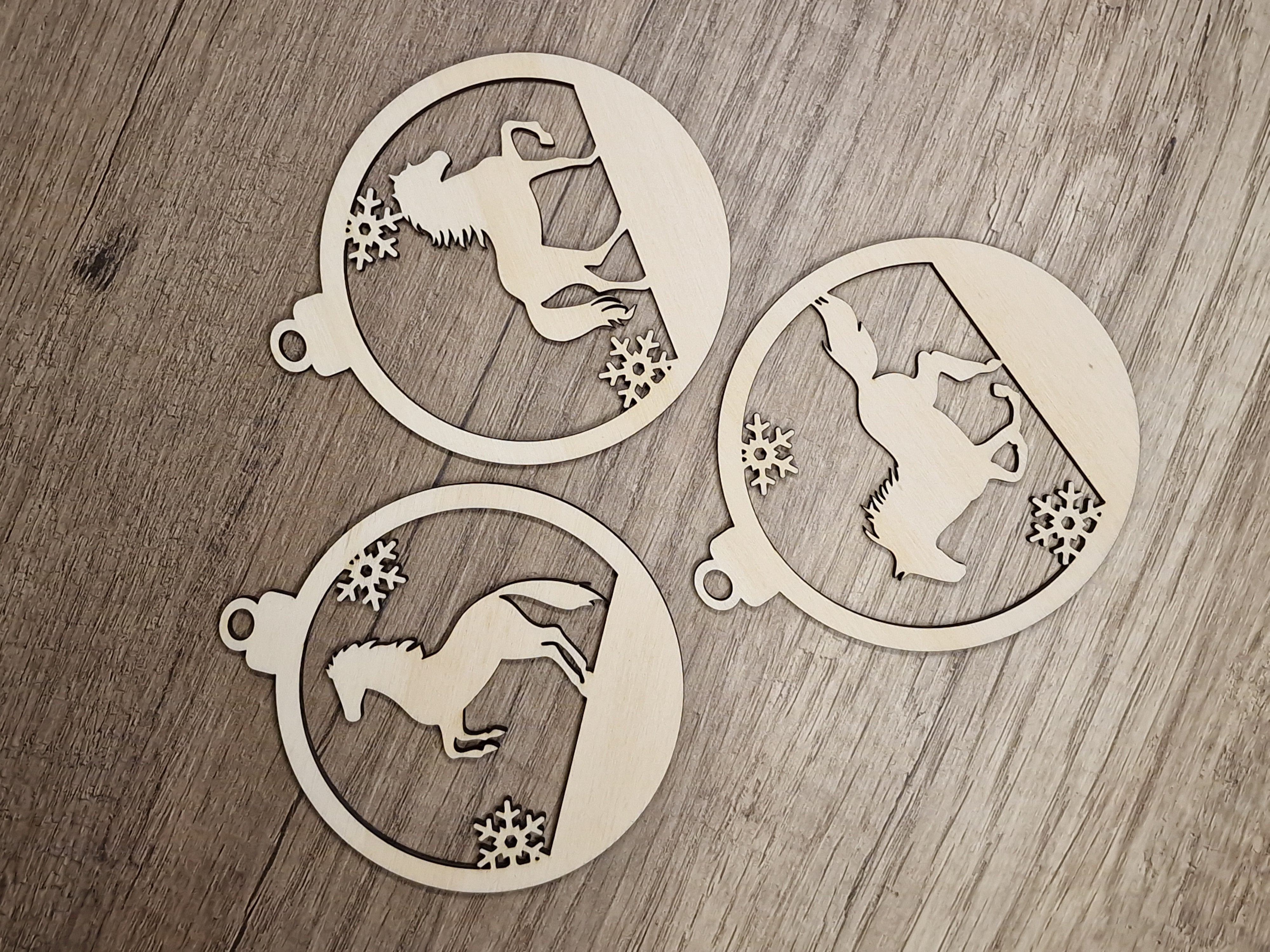 Kerstornamenten voor de paardenliefhebber