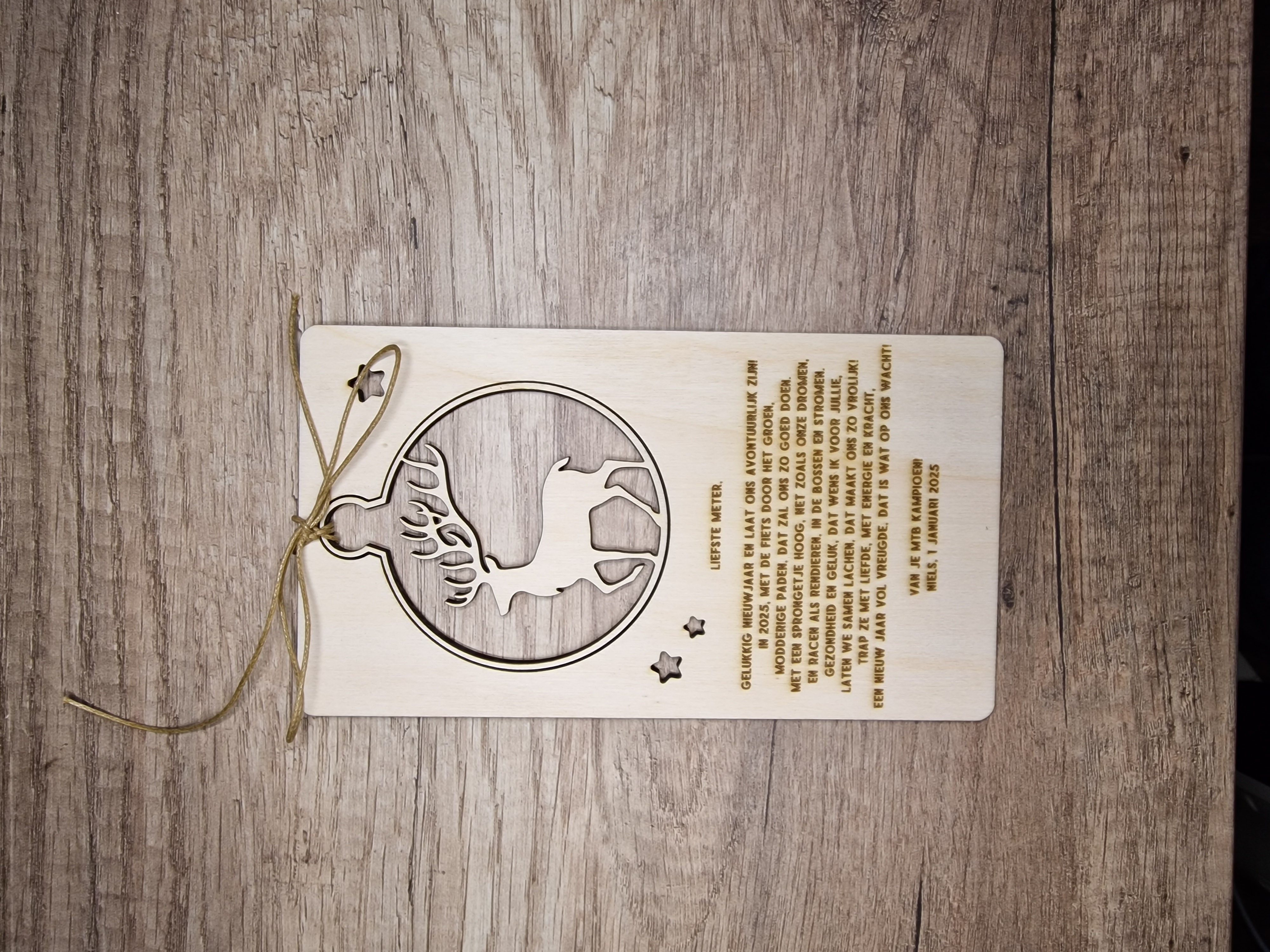 Nieuwjaarsbrief op maat!