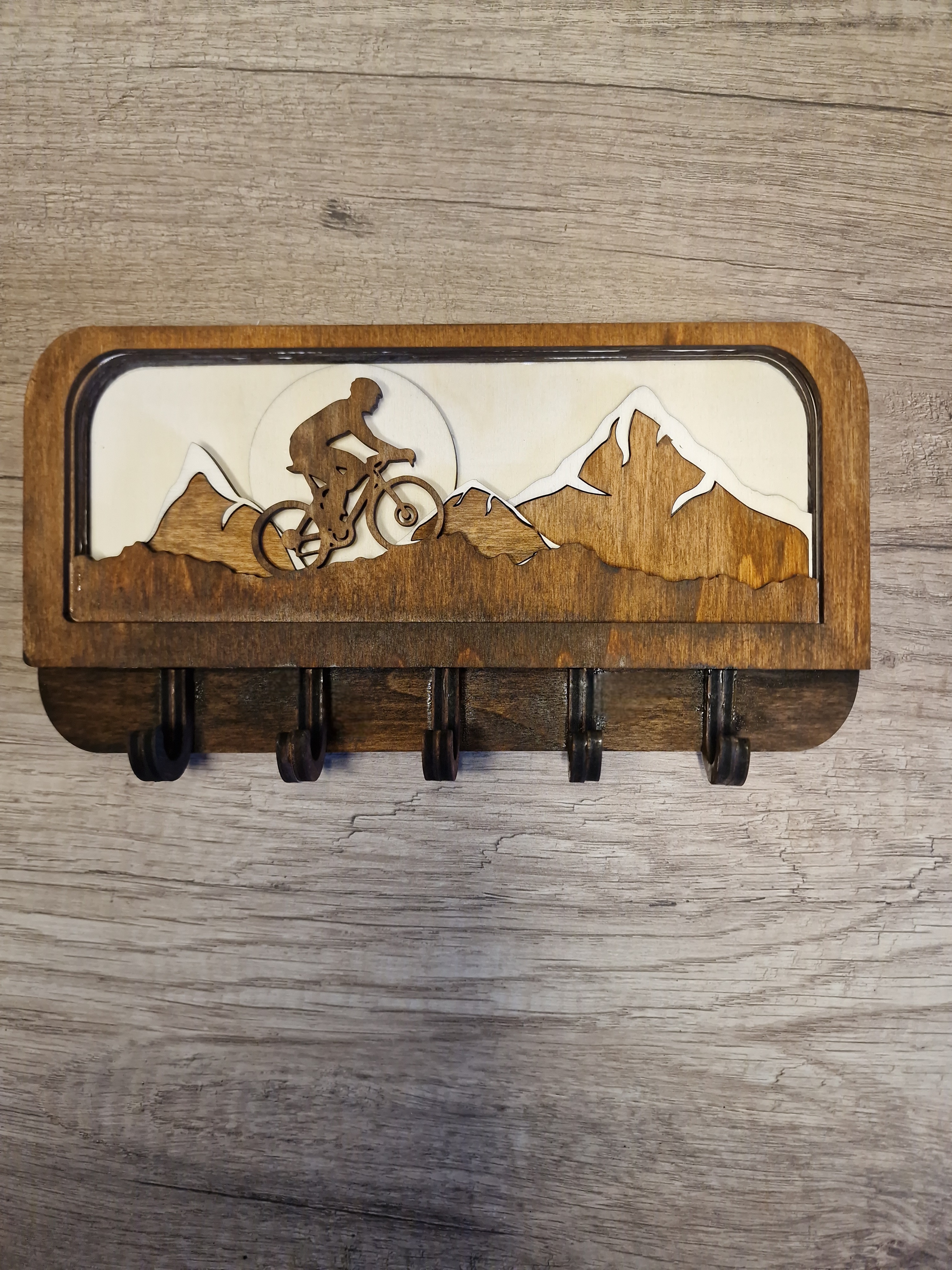 Sleutelhouder voor MTB lovers!