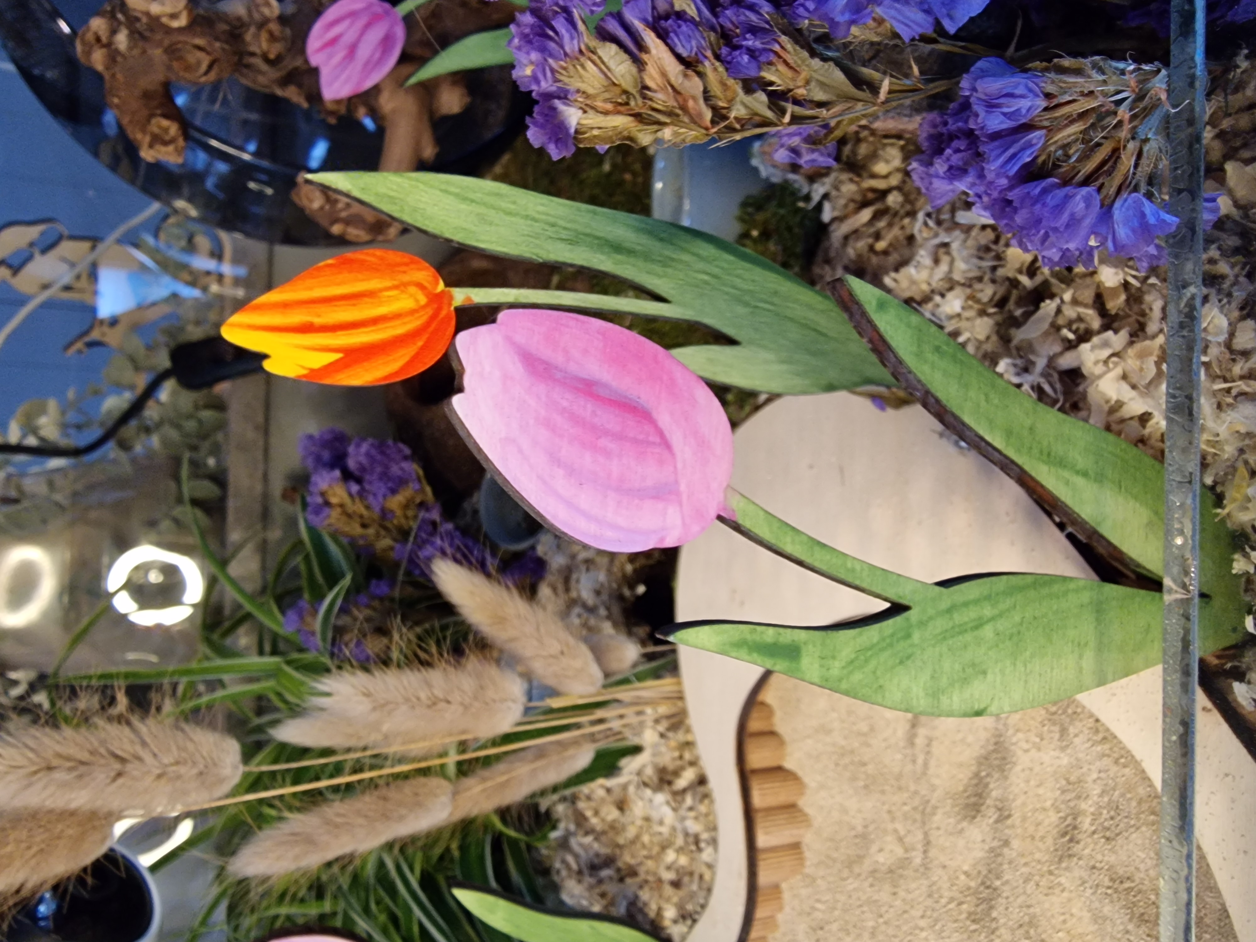 Tulp (zonder reliëf, 1 laag)