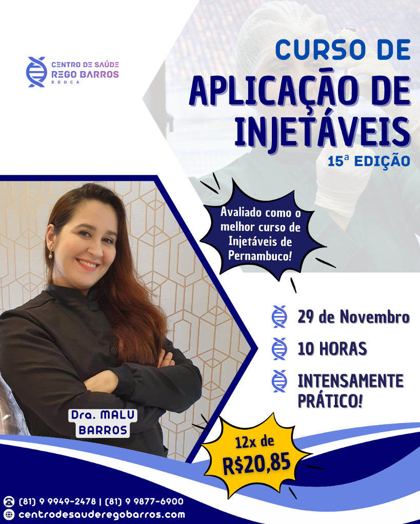 Curso de Aplicação de Injetáveis 15ª edição
