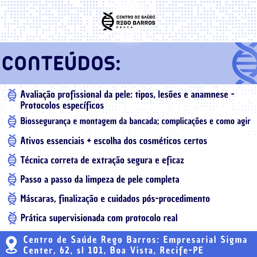 Curso VIP de Limpeza de Pele