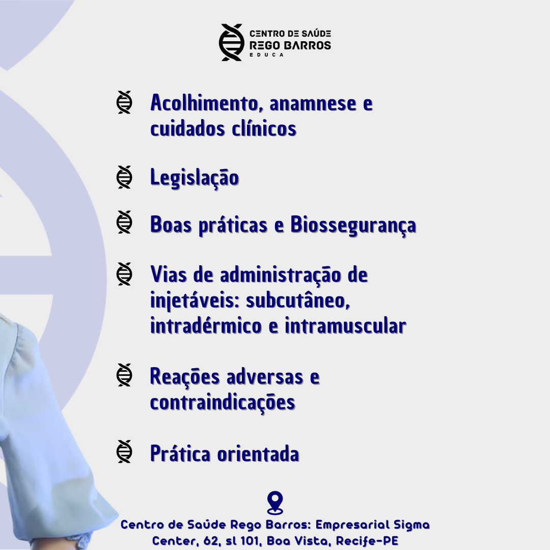 Curso de Aplicação de Injetáveis 16ª edição