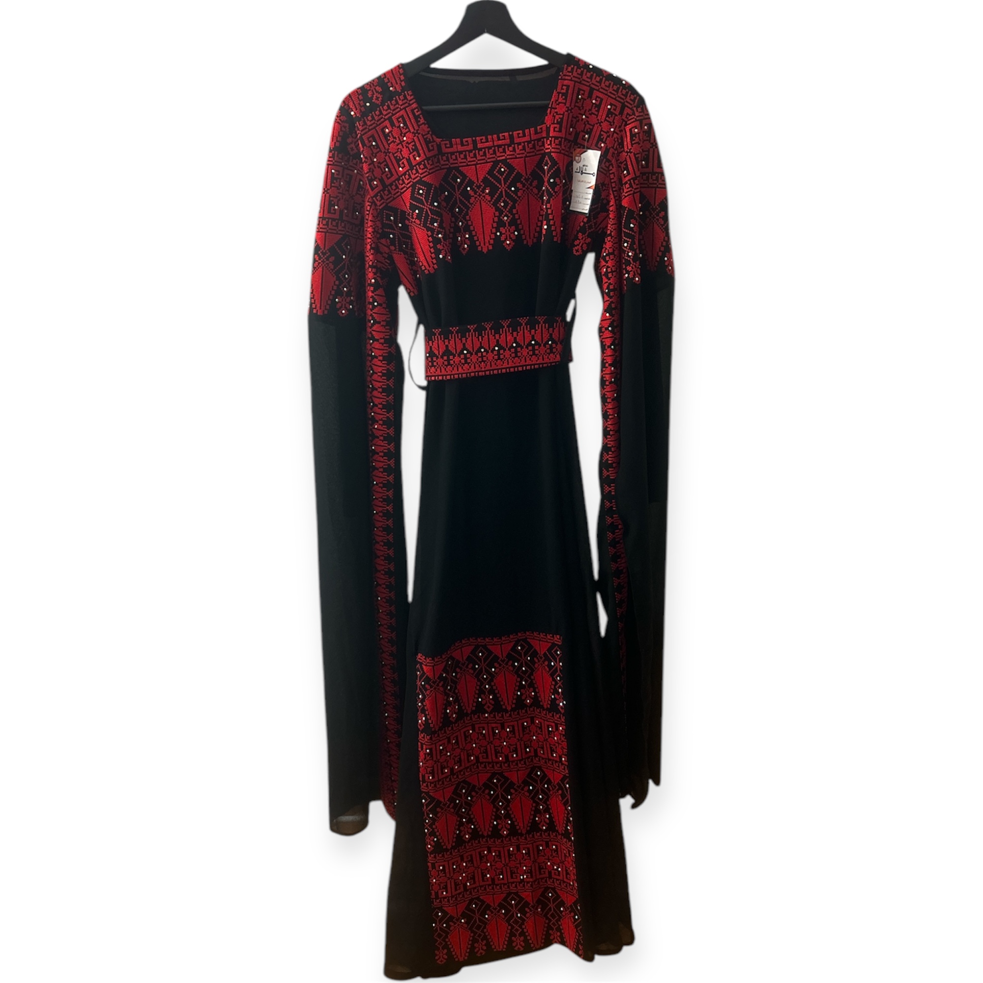 Traditional Palestinian Embroidered Dress