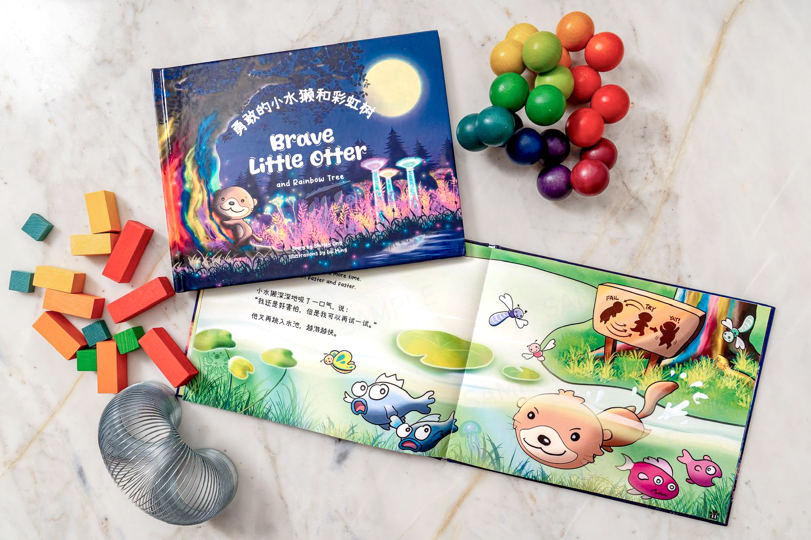 Brave Little Otter and Rainbow Tree