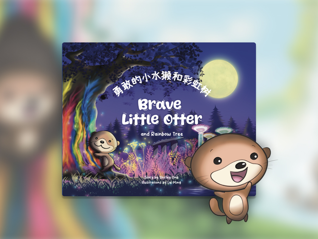 Brave Little Otter and Rainbow Tree