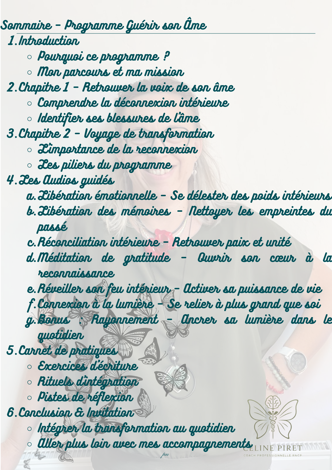 programme Guérir son Âme