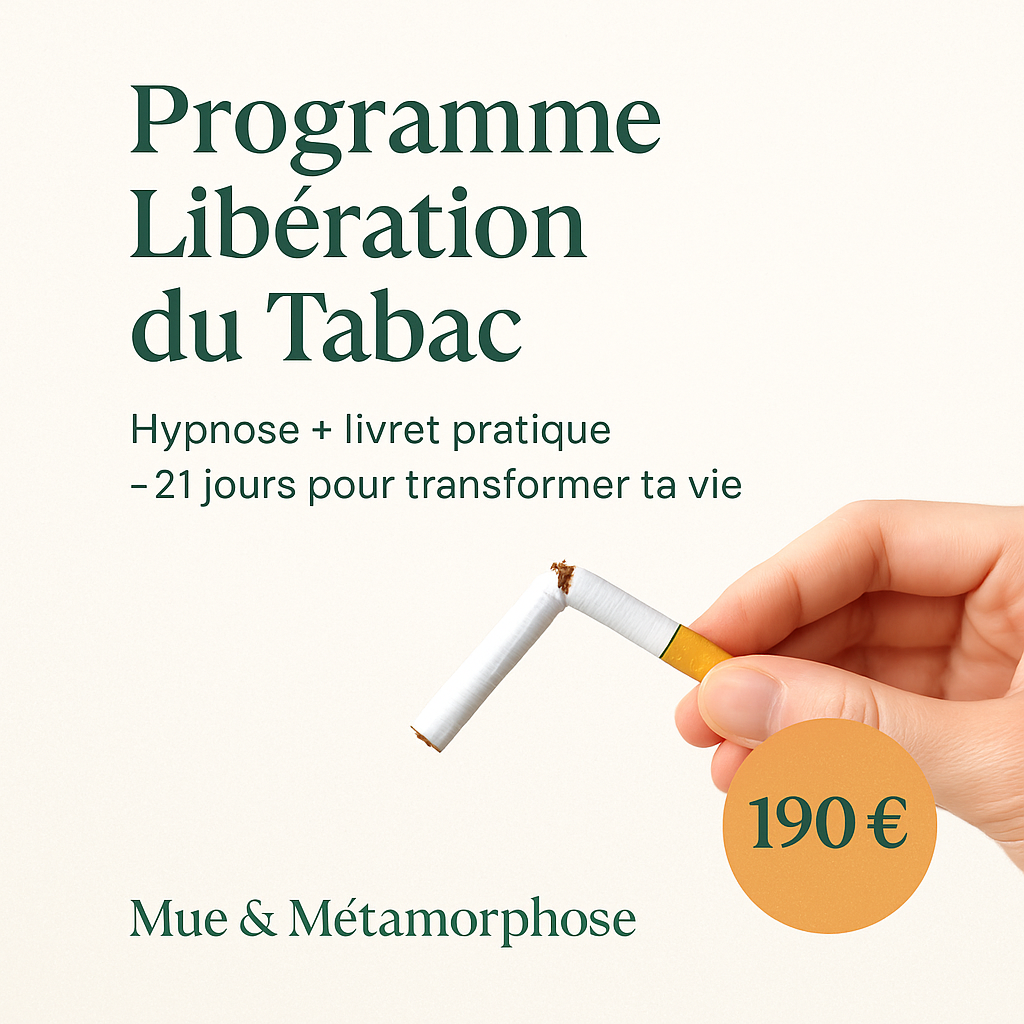 🚭 Programme Libération du Tabac – Hypnose & Livret pratique
