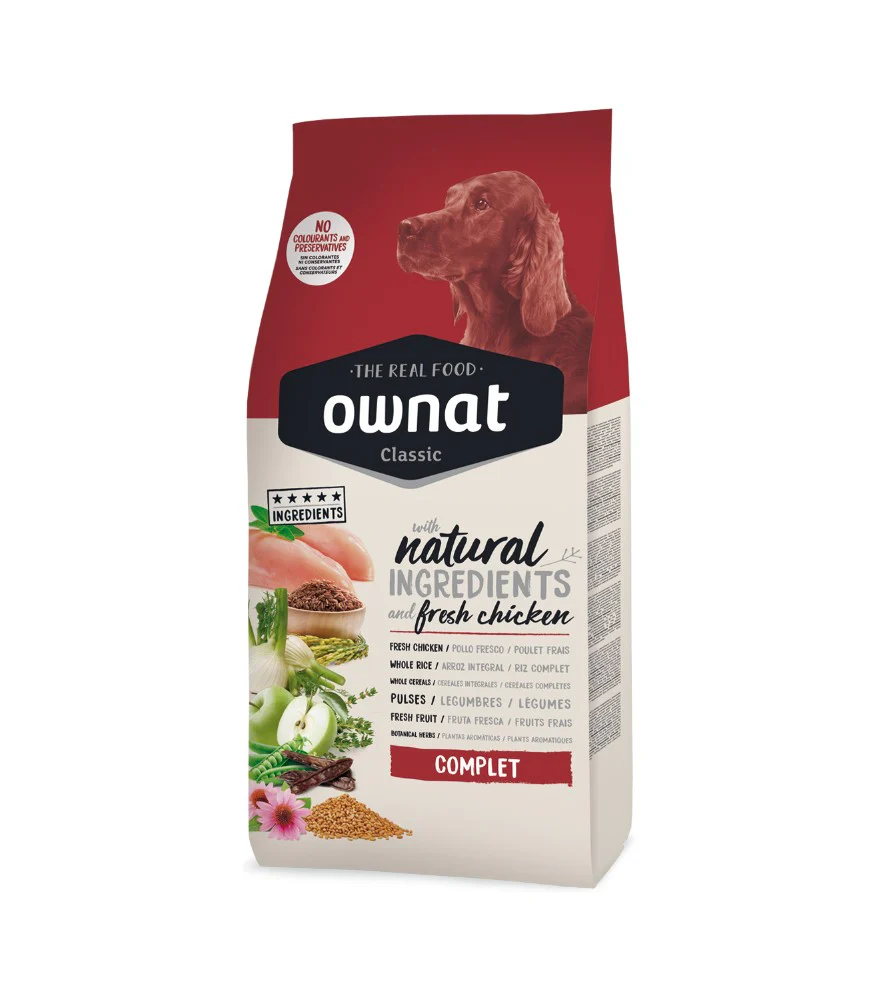 OWNAT CLASSIC COMPLET 20 KG (CHIEN)