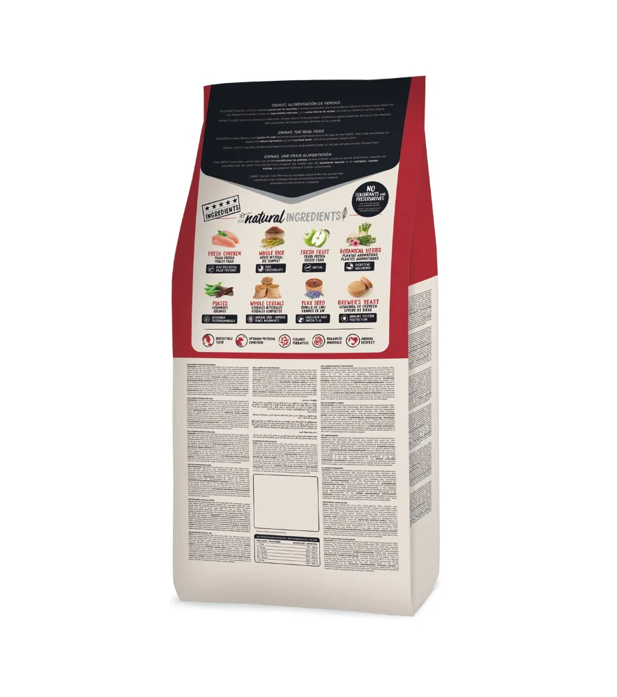 OWNAT CLASSIC COMPLET 20 KG (CHIEN)