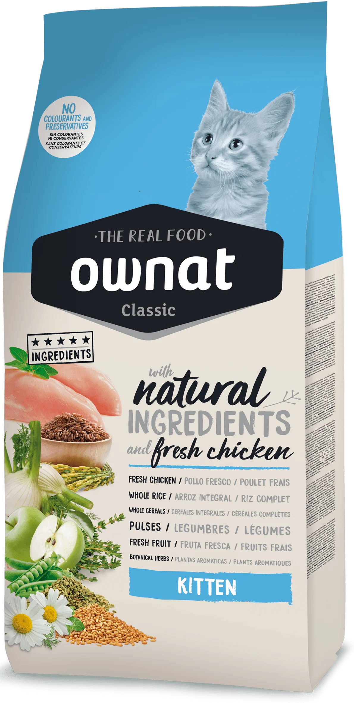 OWNAT CLASSIQUE KITTEN RICHE EN POULET