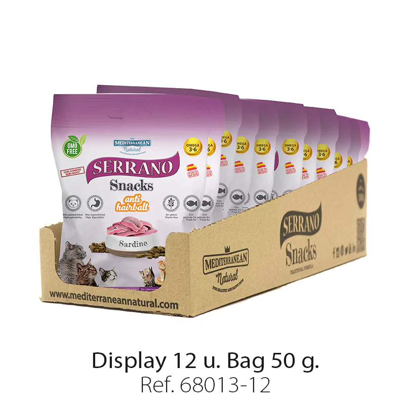 Friandises Serrano Sardine pour Chats 50 G