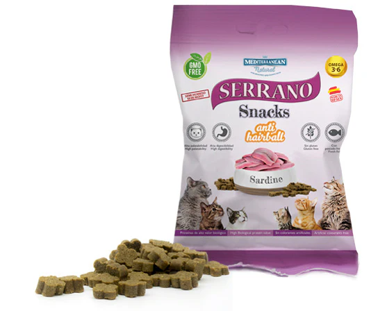 Friandises Serrano Sardine pour Chats 50 G