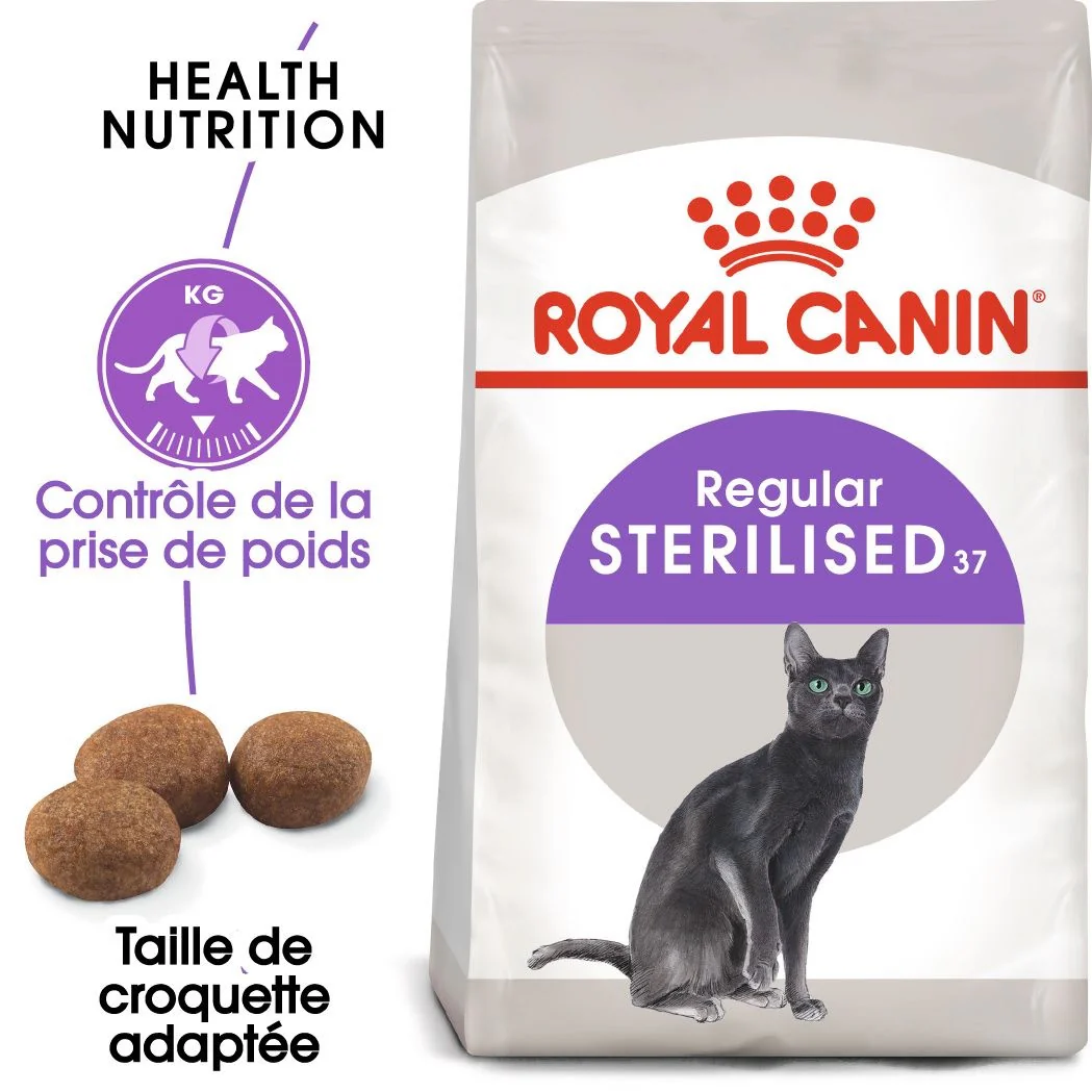 Royal Canin Sterilised  plusieurs tailles
