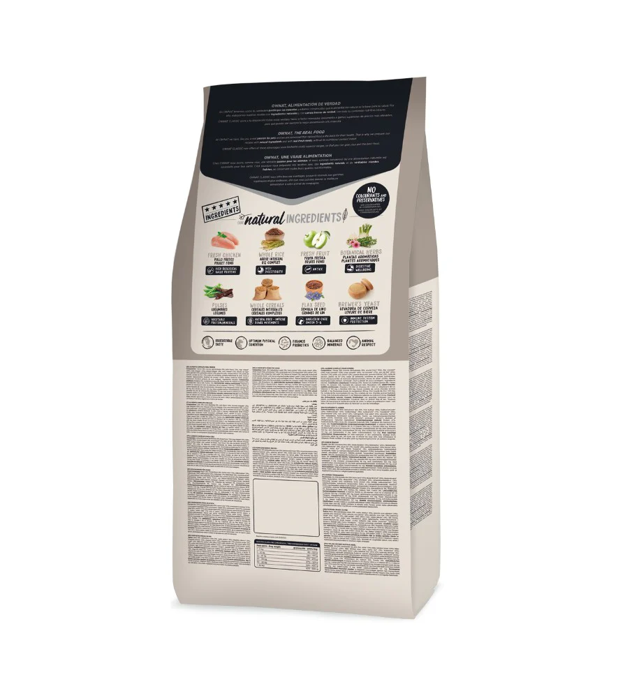 OWNAT CLASSIC LIGHT (DOG) 20 Kg