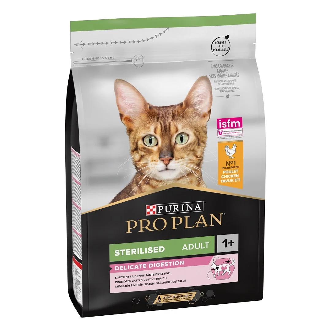 PRO PLAN® DELICATE DIGESTION Sterilised Adult Poulet