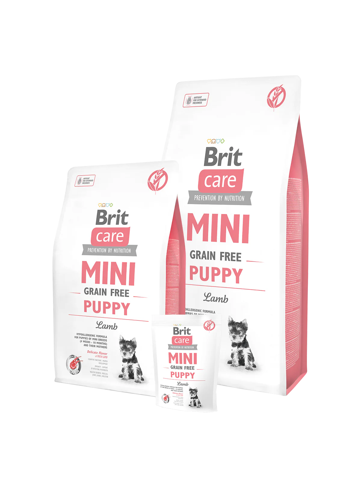 Brit Care Mini Grain Free Puppy Lamb 2 Kg
