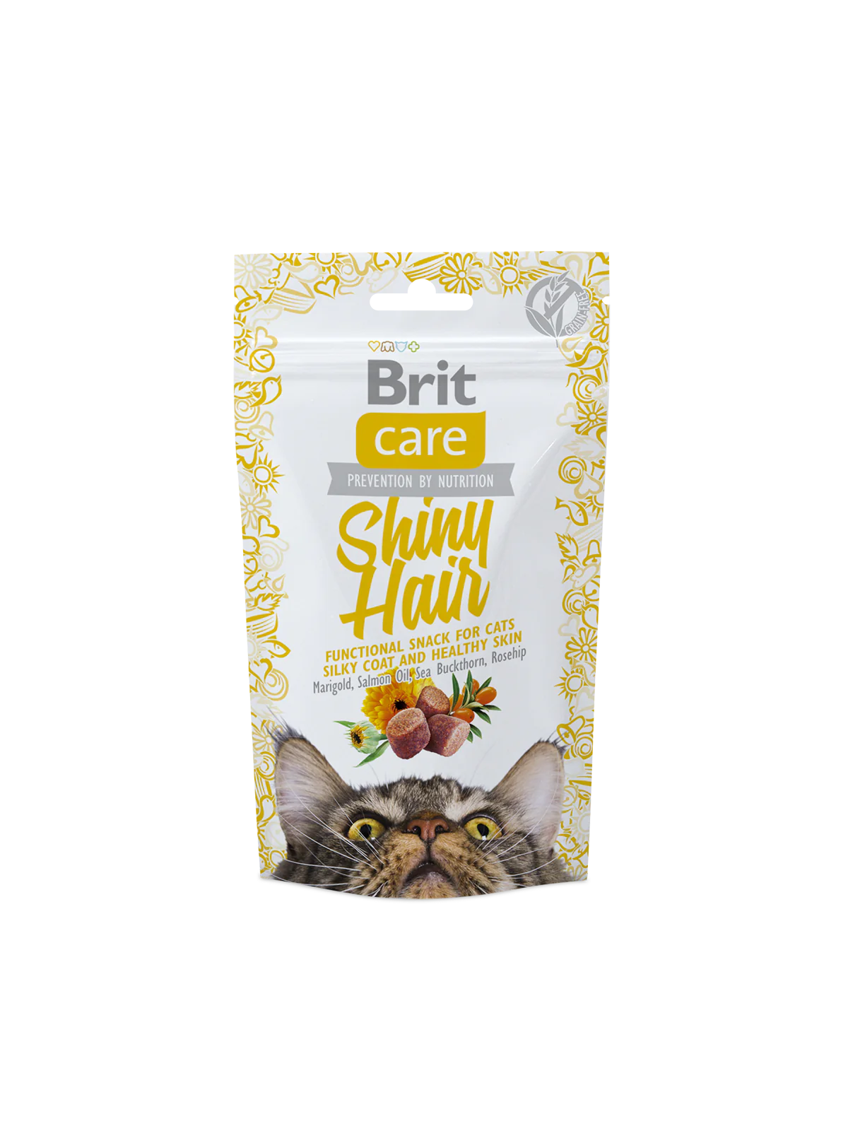 Brit Care Cat Snack Hairball/ Urinary/ Shiny Hair 50g