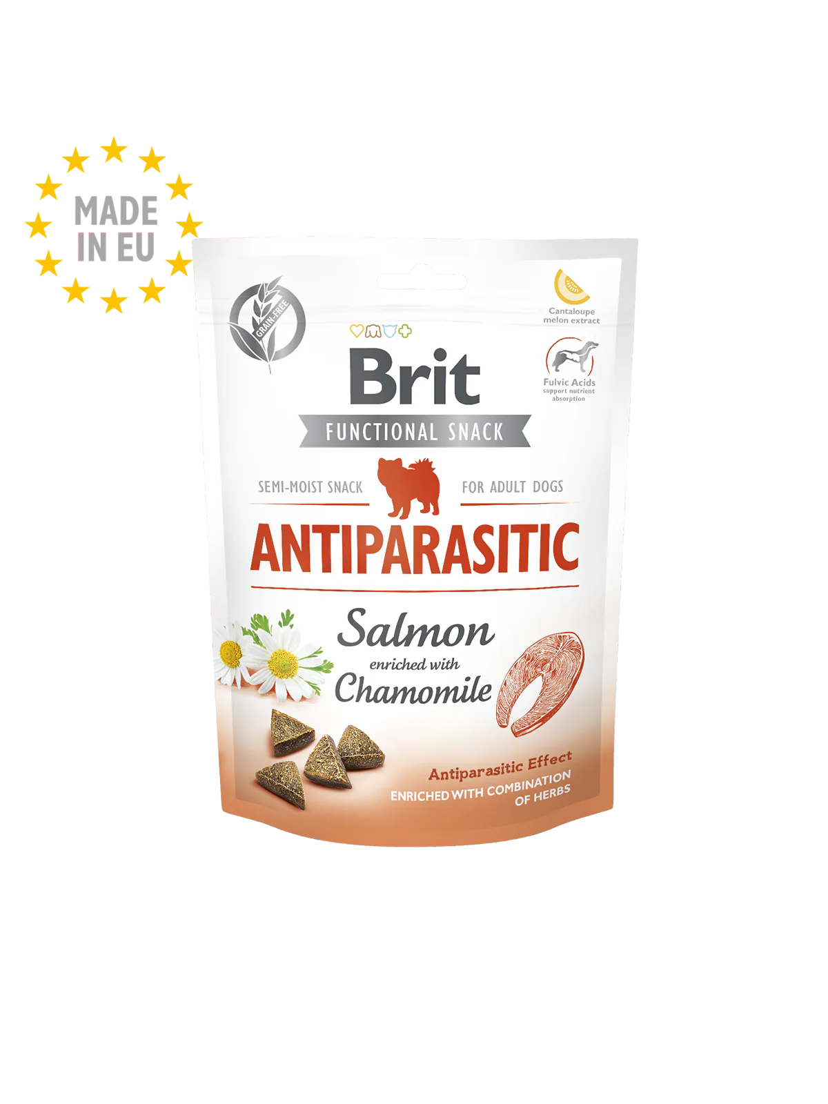 Brit Care Dog Functional Snack Antiparasitaire Saumon 150 G
