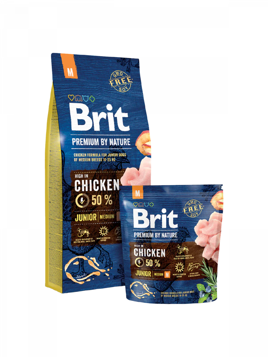 Brit Premium by Nature Junior Medium 15 Kg