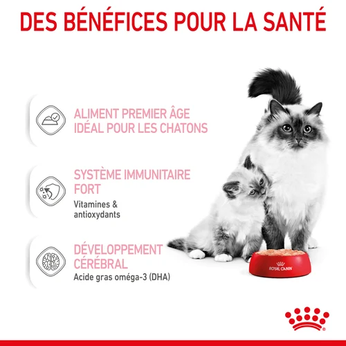 Royal Canin Mother & Babycat Mousse pour chatte et chaton 195 G