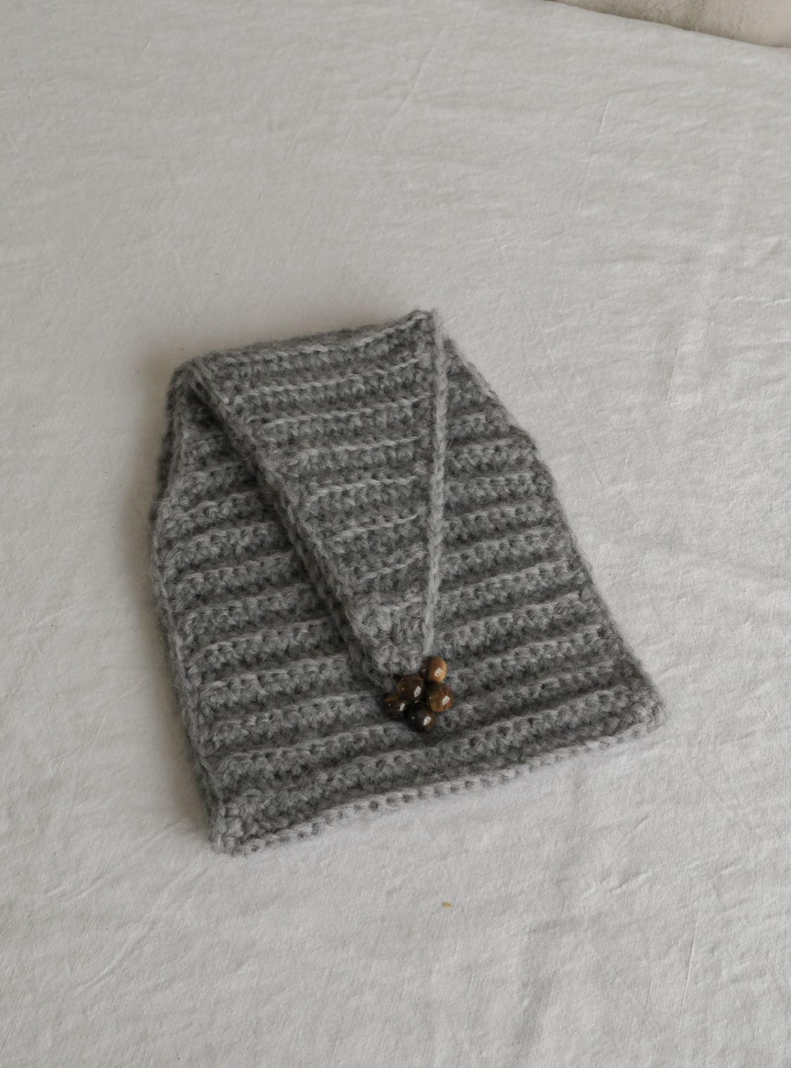 Neck warmer grey
