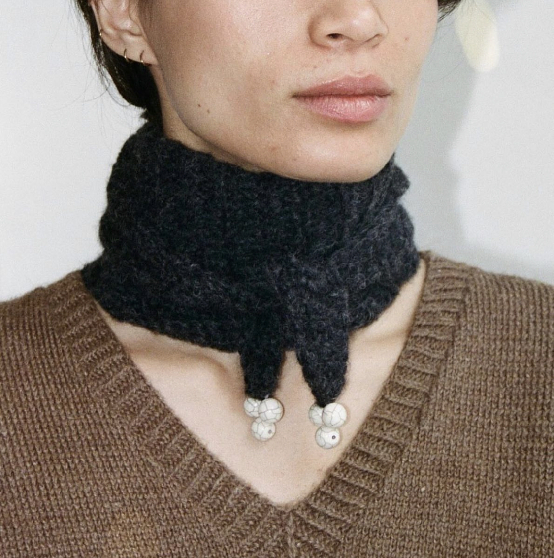 Neck warmer anthracite 
