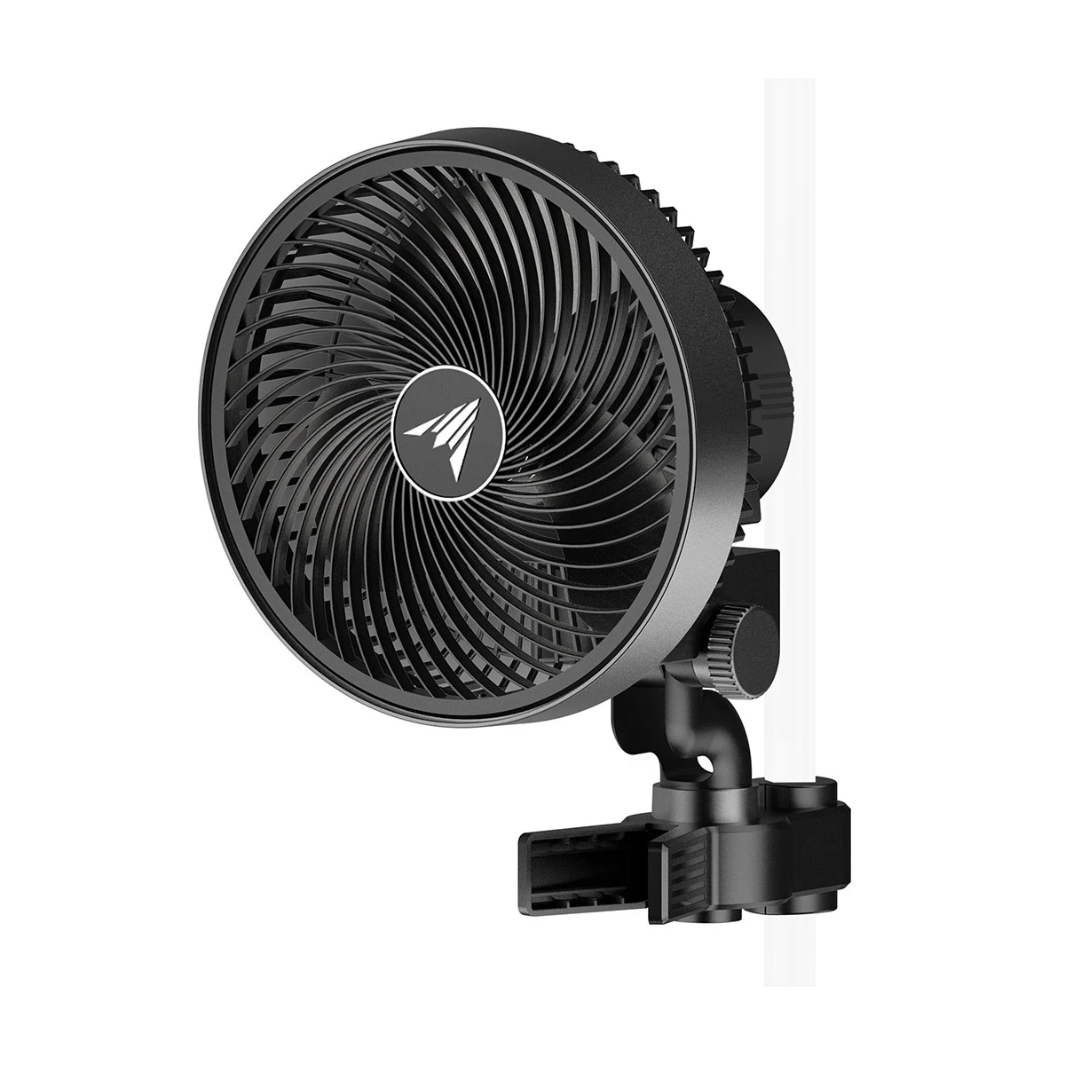 CLOUDRAY S6, GEN 2, Growzelt-Clip-Ventilator 150 mm, EC-Motor, automatische Oszillation, 10-stufigen dynamischen Windmodi und Lüftergeschwindigkeiten