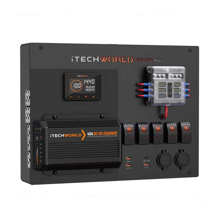 Itechworld !@v Control Box and Dual Battery System