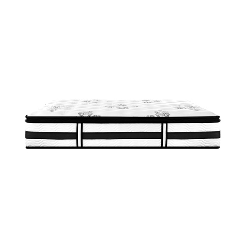 Restnest Queen Mattress Euro Top Pocket Spring 34cm 7-Zone
