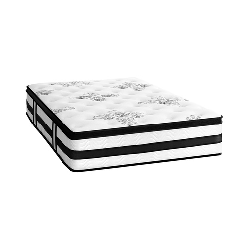 Restnest Double Mattress Euro Top Pocket Spring 34cm 7-Zone