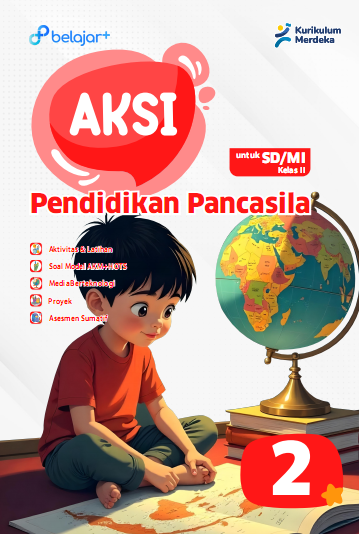 AKSI Pendidikan Pancasila Kelas 2 Untuk SD/MI