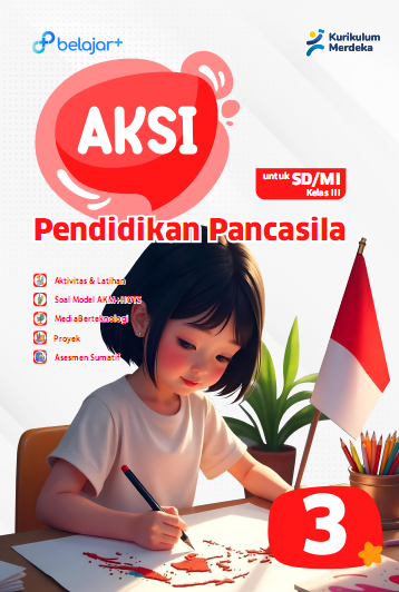 AKSI Pendidikan Pancasila Kelas 3 Untuk SD/MI